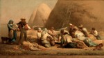 Живопись | Жан-Франсуа Милле | Жнецы на отдыхе, 1850-53