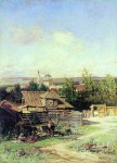 Живопись | Николай Маковский | Вид на Волге близ Нижнего Новгорода, 1878
