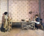 Живопись | Адриано Чечони | Children Working in Alabaster
