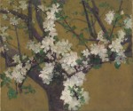 Живопись | Джон Питер Рассел | Almond Tree in Blossom, 1887