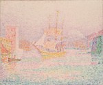 Живопись | Поль Синьяк | Гавань в Марселе, 1906