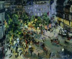 Живопись | Константин Коровин | Париж. Бульвар Капуцинок, 1911