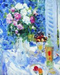 Живопись | Константин Коровин | Цветы и фрукты, 1911-12