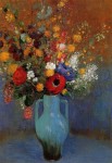 Живопись | Одилон Редон | Bouquet of Wild Flowers, 1900