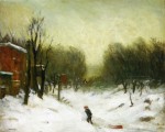 Живопись | Роберт Генри | Seventh Avenue In The Snow