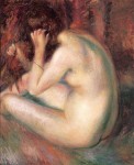 Живопись | Уильям Джеймс Глакенс | Back of nude, 1933