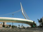Архитектура | Сантьяго Калатрава | «Струнныи мост», Иерусалим, Израиль