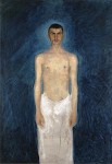 Живопись | Рихард Герстль | Semi-Nude Self-Portrait, 1902-03