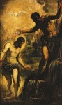 Живопись | Тинторетто | Крещение Христа, около 1580