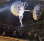 Живопись | Эверетт Шинн | The Tightrope Walker, 1904