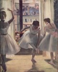 Живопись | Эдгар Дега | Три танцовщицы в репетиционном зале