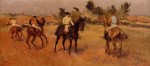 Живопись | Эдгар Дега | Четыре жокея, 1886-88