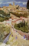 Живопись | Морис Брэзил Прендергаст | Assisi, 1898-99