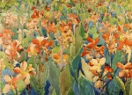 Живопись | Морис Брэзил Прендергаст | Bed of Flowers, 1899
