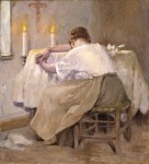 Живопись | Роберт Льюис Рид | Her First Born, 1888