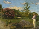Живопись | Фредерик Базиль | The Little Gardener, 1866-67