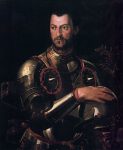 Живопись | Аньоло Бронзино | Cosimo I de' Medici in Armour, 1550