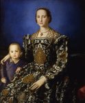 Живопись | Аньоло Бронзино | Eleonora di Toledo with her son Giovanni de' Medici