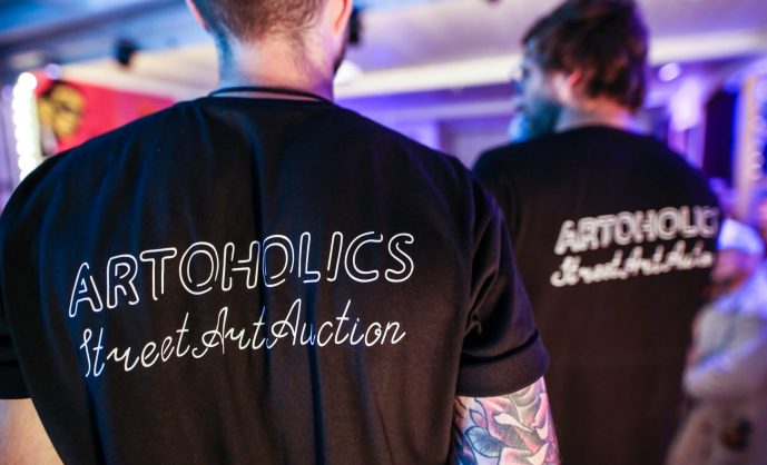 «Мы продаём идею, а не имя художника» - стрит-арт аукцион Artoholics