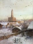 Живопись | Алексей Саврасов | Сухарева башня, 1872