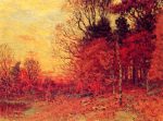 Живопись | Джон Эннекинг | New England Autumn Landscape, 1894