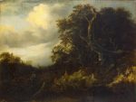 Живопись | Якоб Исаакс ван Рейсдал | Дорога на опушке леса, 1646-47