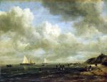 Живопись | Якоб Исаакс ван Рейсдал | Морской берег, 1660-70