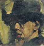 Живопись_Тео ван Дусбург_Self portrait with hat, 1909