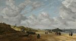 Живопись | Хендрик ван Антониссен | Вид песков Схевенингена (После реставрации)
