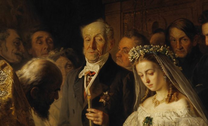 Старик. Невеста. Мертвая жена. «Неравный брак» Василия Пукирева