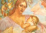 Живопись | Евгений Антонов | Мать и дитя, 1967