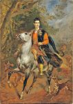 Живопись | Карл Брюллов | Керубино Корньенти. Портрет А. Н. Демидова на коне, 1852