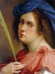 Живопись | Артемизия Джентилески - Автопортрет в образе мученицы (ок.1615)