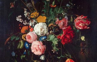 Цветочный натюрморт Яна де Хема: аллегория жизни и смерти
