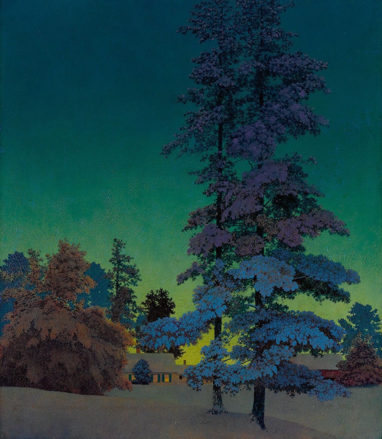 Maxfield parrish картины