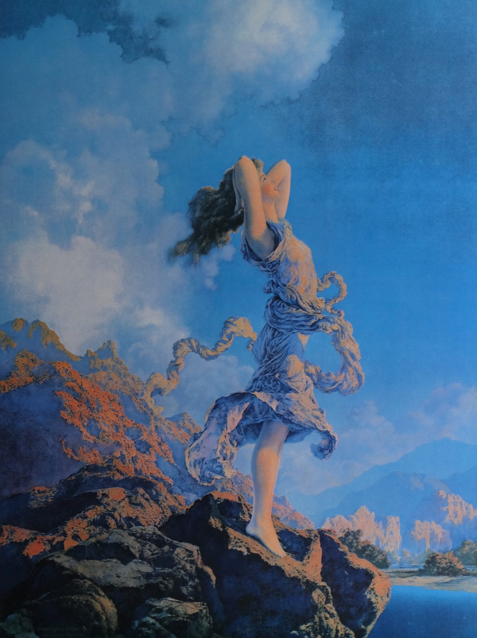 Maxfield parrish картины